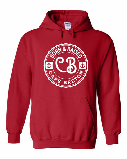 Born & Raised Cape Breton Full Pullover Hoodie