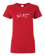 Just a NS Girl Red Heart Women's Tee