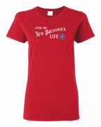 Living the NB Life blue Women's Tee