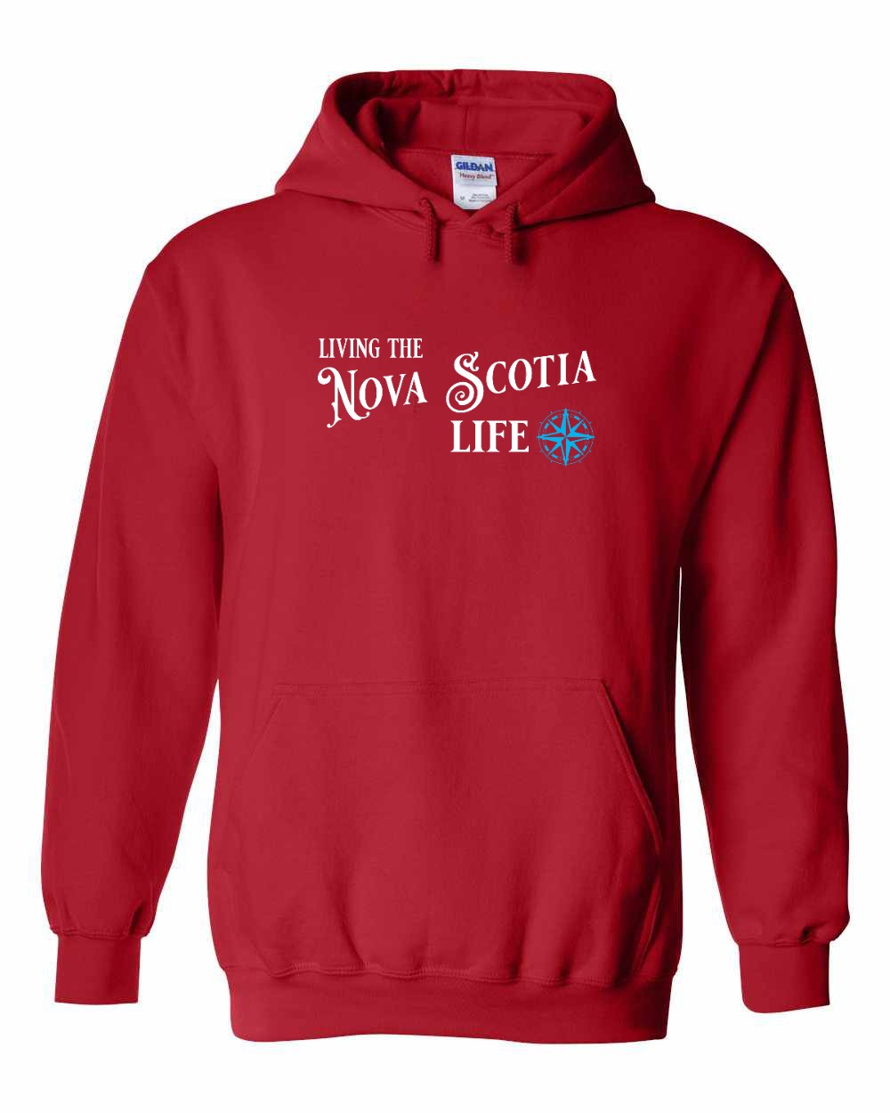 Living the Nova Scotia Life blue Full pullover