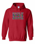 Made In NS ( Tartan Lettering) Pullover Hoodie - Unisex