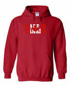 Made in Canada Flag Background Pullover Hoodie - Gildan Canada (sewn Internationally) - Unisex