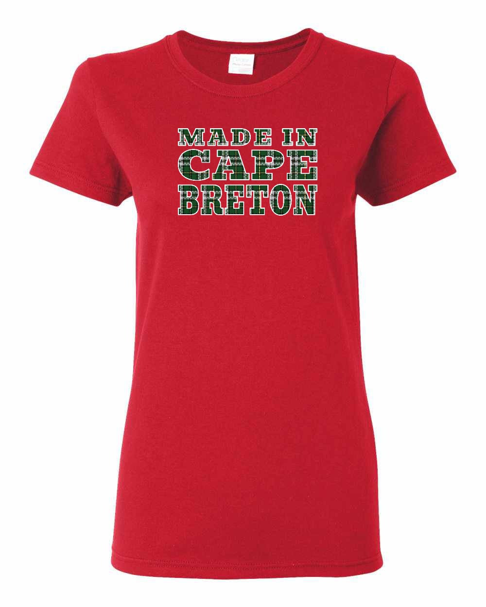 Made In CB Tartan Women's Tee