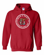 Mean & Nasty Canadians Eh! Pullover Hoodie - Gildan Canada (sewn Internationally) - Unisex