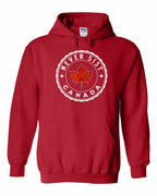 Never 51st Leaf Pullover Hoodie - Gildan Canada (sewn Internationally) - Unisex