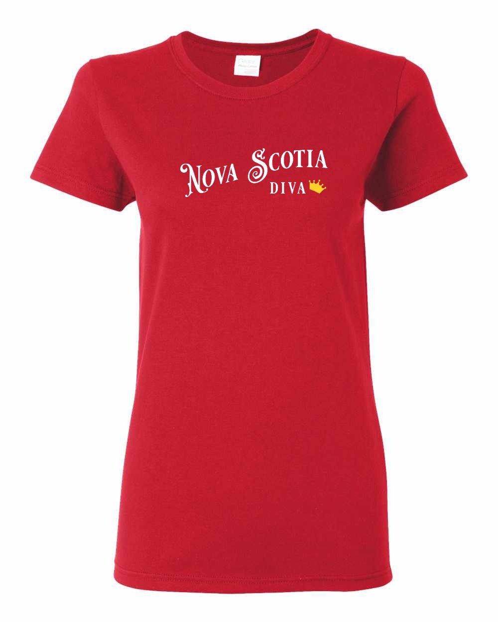 Nova Scotia Diva Full womens-tee