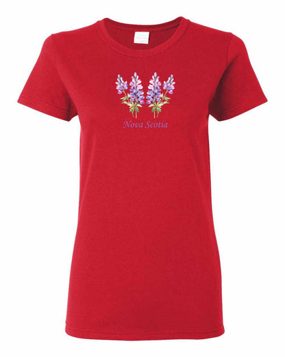 Nova Scotia Lupins Full womens-tee