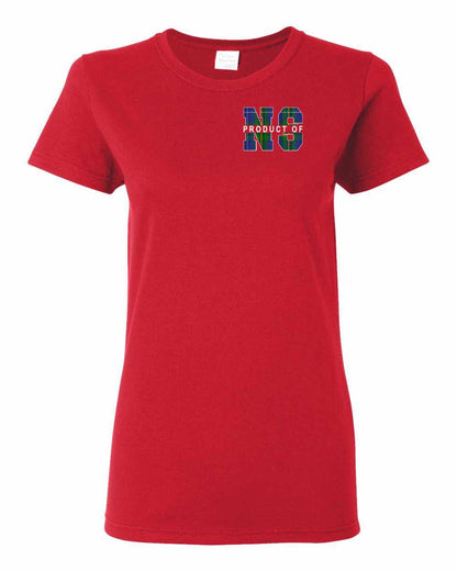 Product of NS Left Chest and Back womens-tee