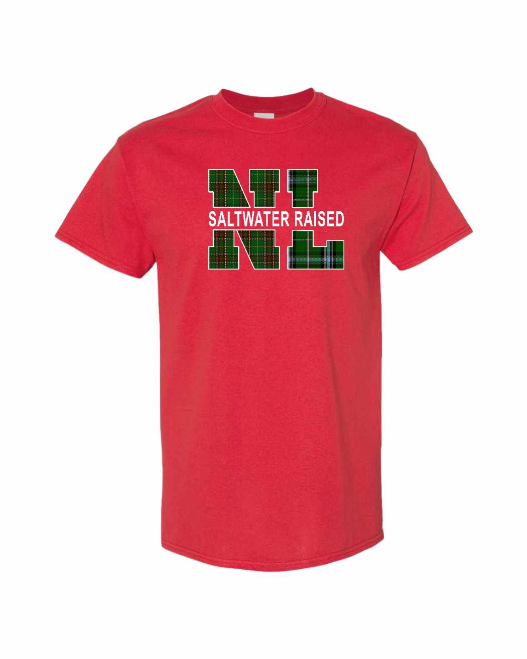 NFLD and Labrador Saltwater Raised Men's Tee