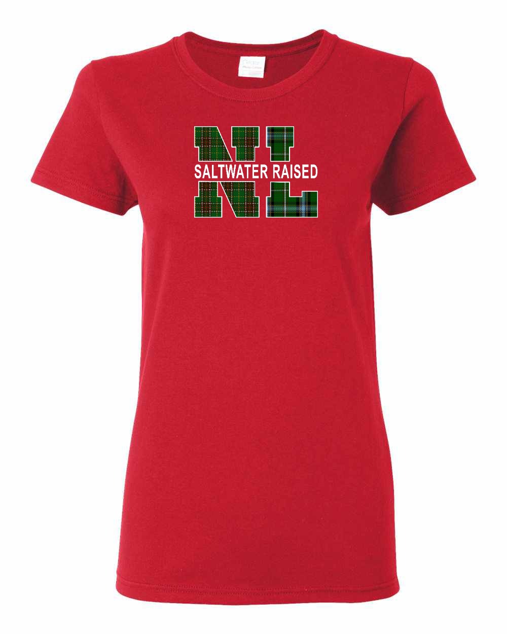 NFLD and Labrador Saltwater Raised Women's Tee