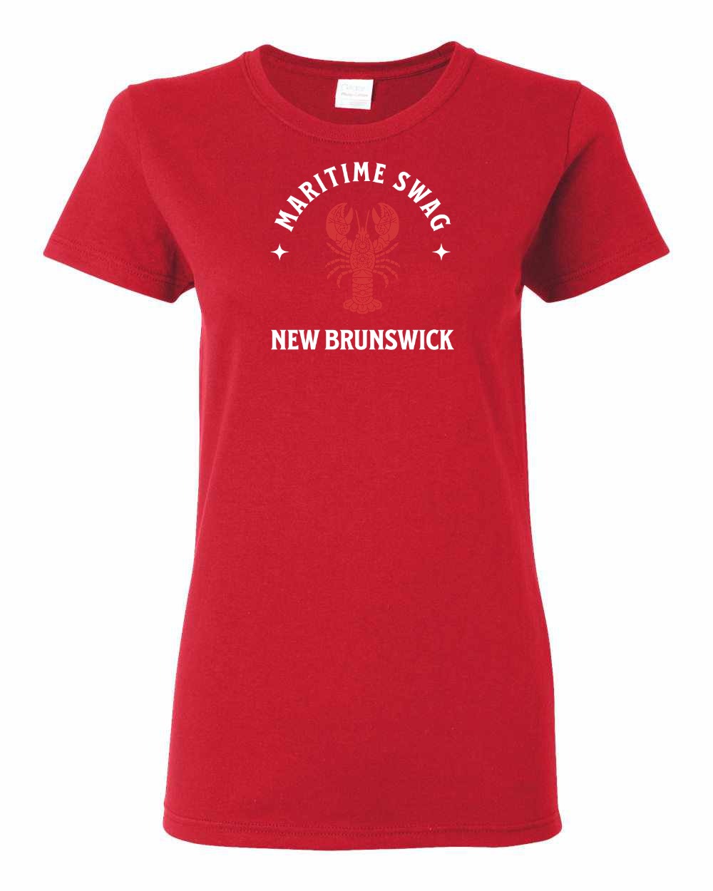 Maritime Swag New Brunswick Mandala Red Lobster Full Women's Tee