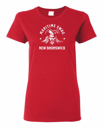 Maritime Swag New Brunswick Pirate Full Women's Tee