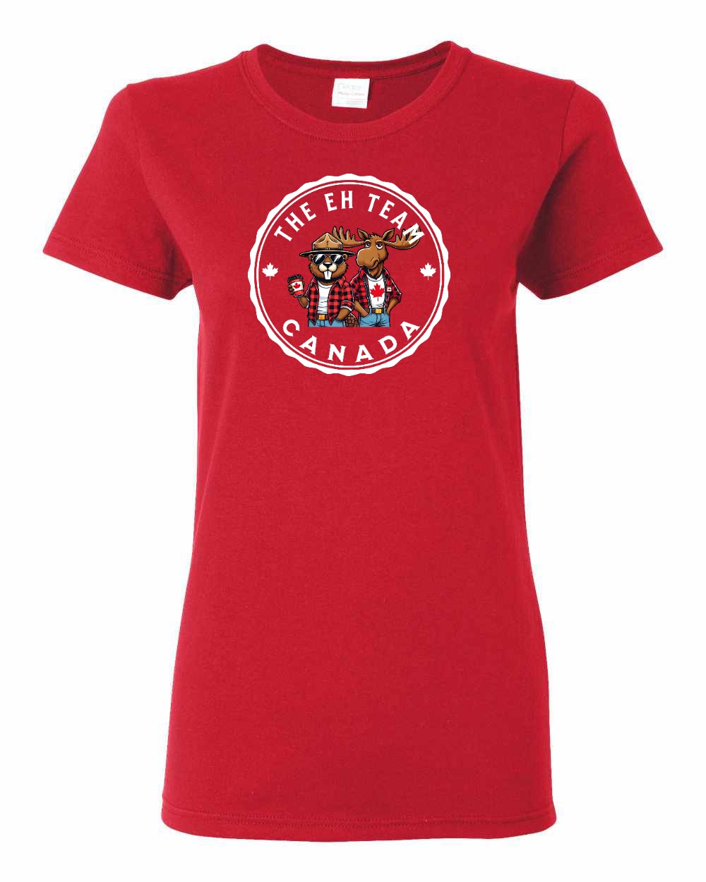 Eh Team! Women's Tee - Gildan Canada (sewn Internationally)