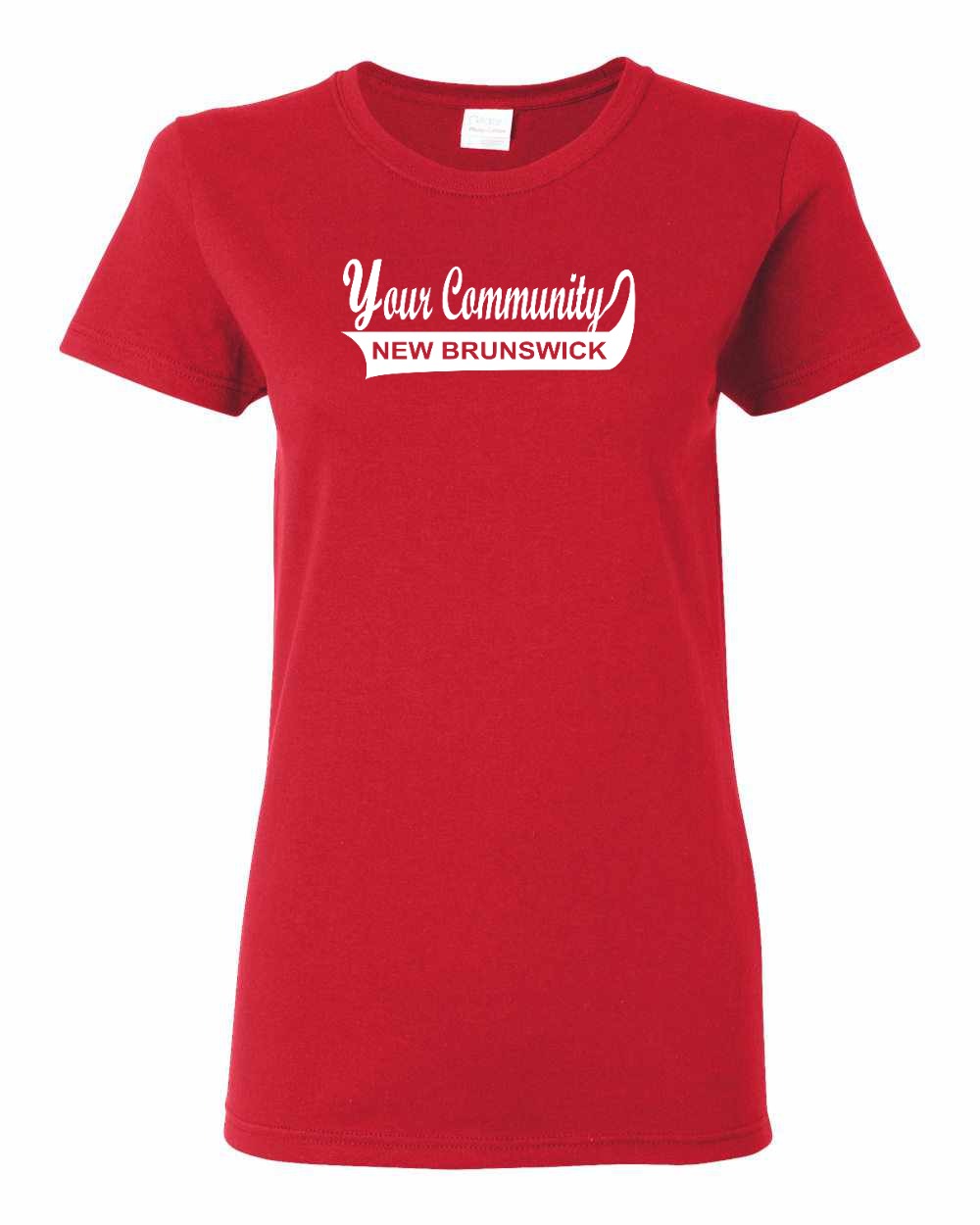 Your Community Swoop (New Brunswick) Full Women's Tee