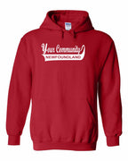 Custom Your Community Swoop (NFLD) Pullover Hoodie - Unisex