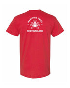 Maritime Swag NFLD Octopus Left Chest and Back Men's Tee