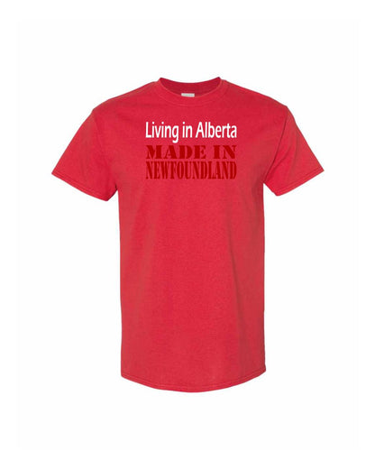 Living Alberta Made in Newfoundland Full Men's Tee