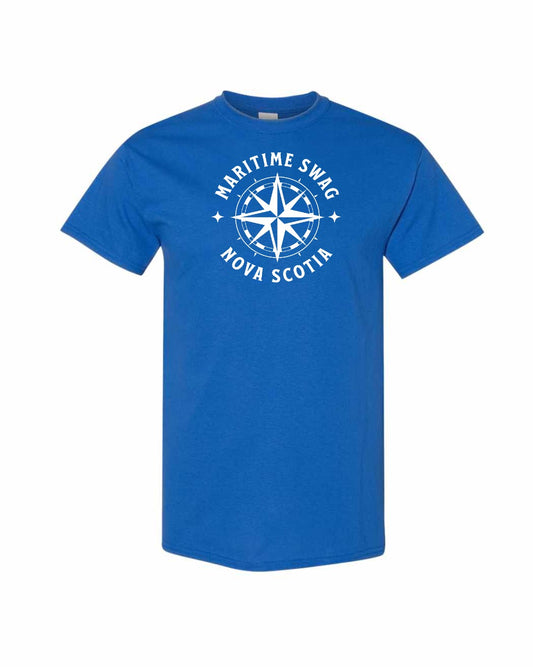 Maritime Swag Nova Scotia Compass Full mens-tee