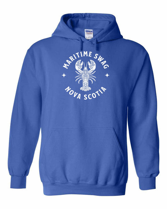 Maritime Swag Nova Scotia Mandala white Lobster Full pullover