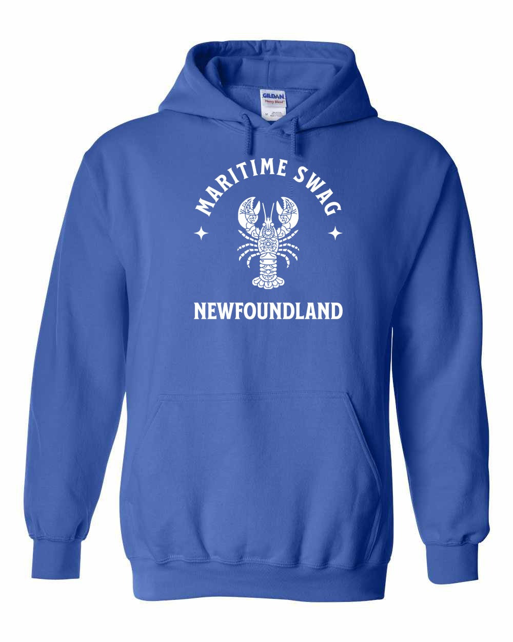 Maritime Swag Newfoundland Mandala white Lobster Full Pullover