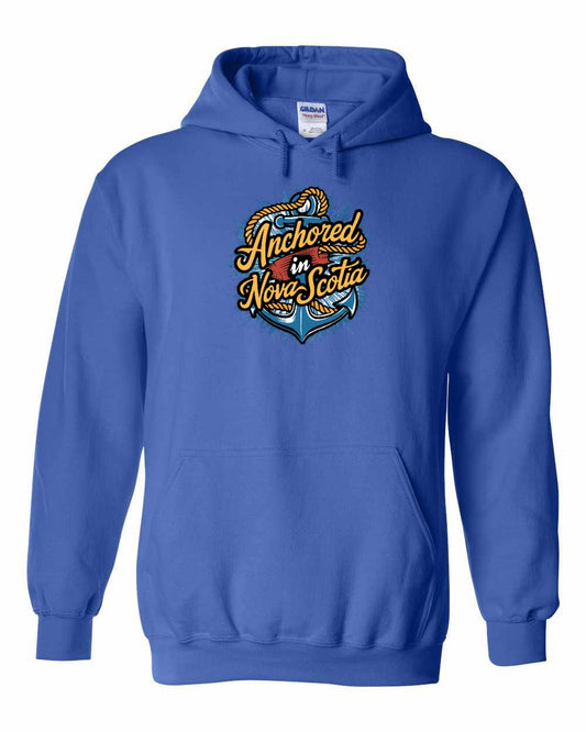 Anchored In Nova Scotia (Old Design) Full pullover