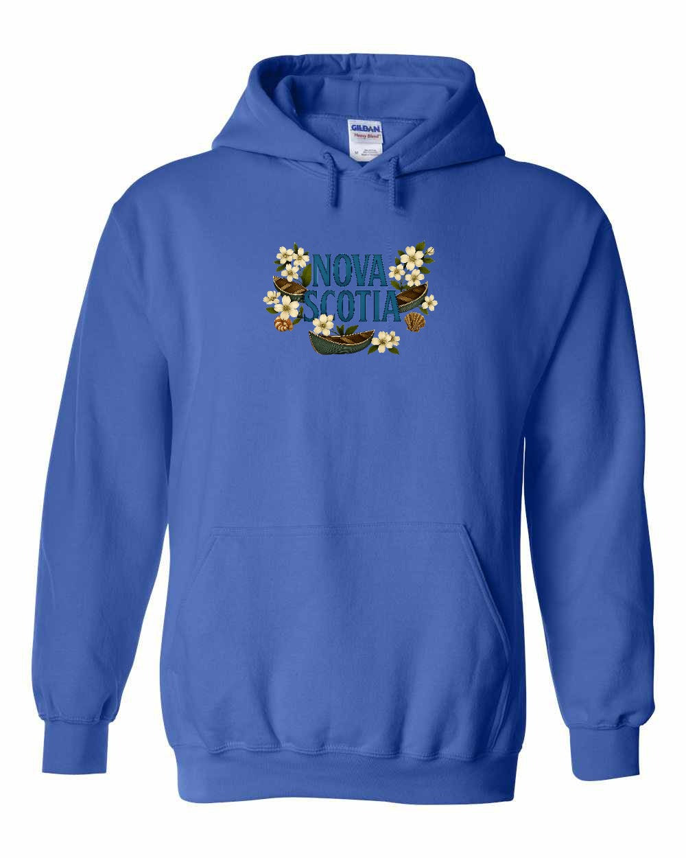 NS Flowers Pullover Hoodie - Unisex