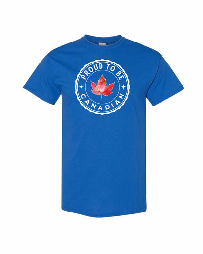 Proud to be Canadian Leaf Tee - Gildan Canada (sewn Internationally)