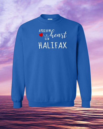 A piece of my Heart is in Halifax Sweatshirt