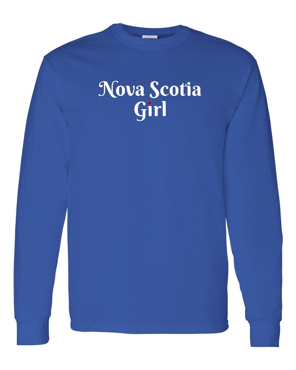 NS Girl Heart Dot Long Sleeve Tee - Unisex