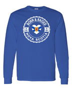 Born and Raised NS Heart Flag Long Sleeve Tee - Unisex