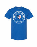 Born and Raised NFLD Heart Flag Men's Tee