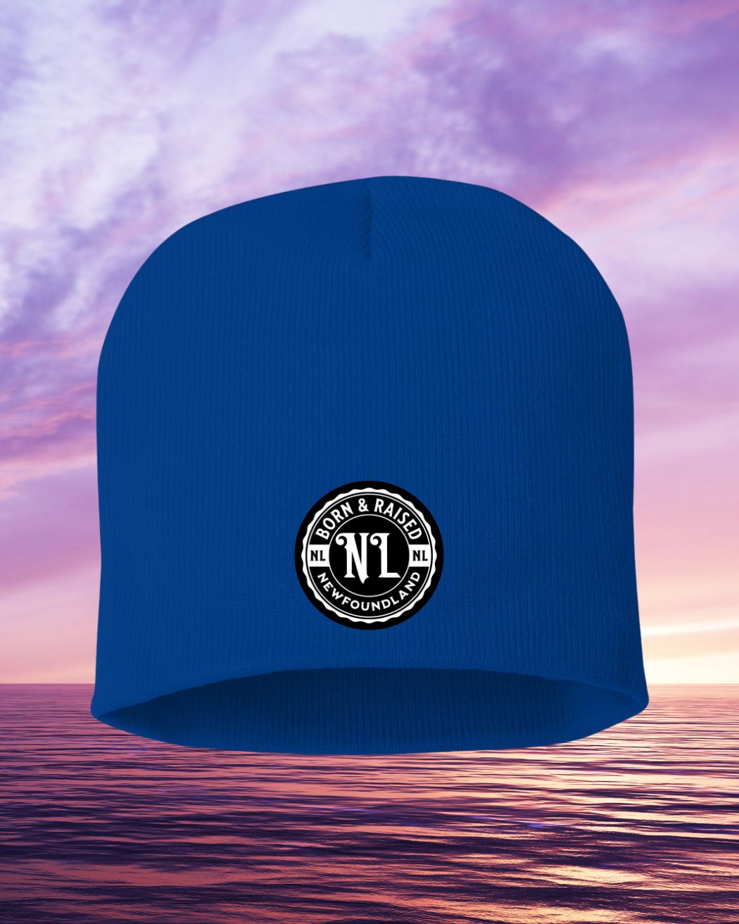 Born & Raised NFLD No Cuff 8" Toque