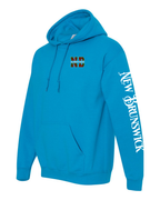 Saltwater Raised NB Left Chest and Sleeve Pullover Hoodie - Unisex