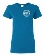 Born & Raised NFLD Left Chest and Back Women's Tee