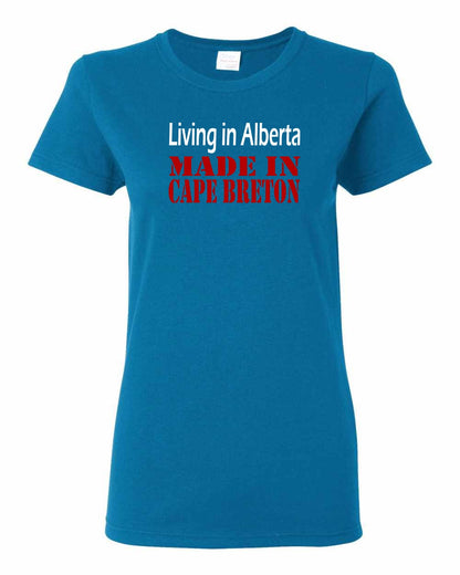 Living Alberta Made in Cape Breton Full Women's Tee