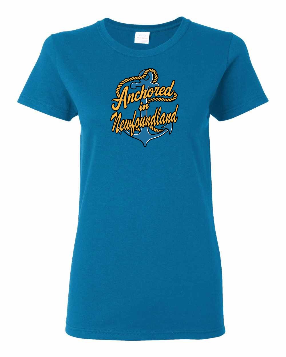 Anchored in NFLD (New Design) Women's Tee