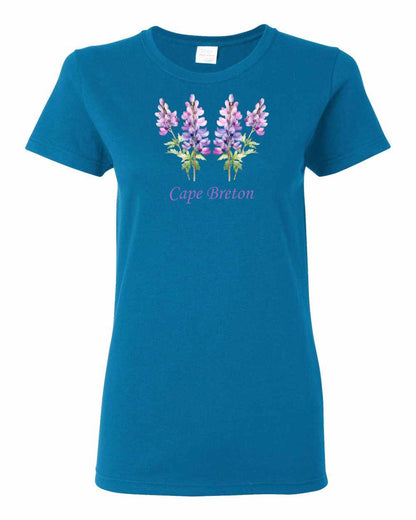 Cape Breton Lupin Full Women's Tee
