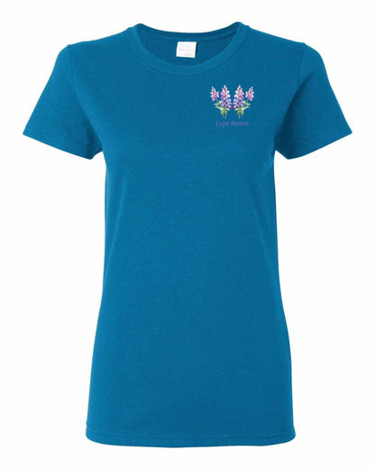 Cape Breton Lupin Left Chest Women's Tee