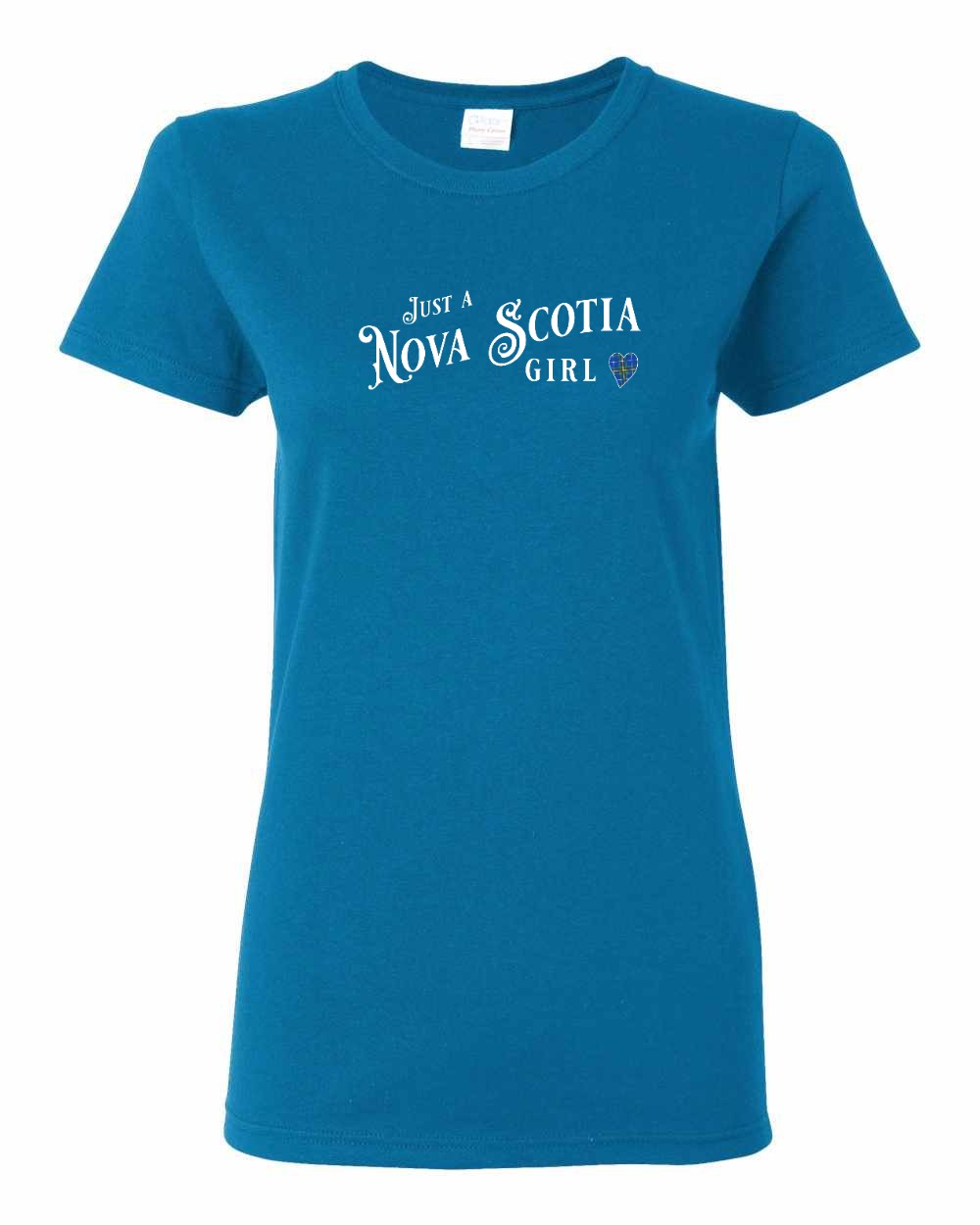Just a NS Girl Tartan Women's Tee