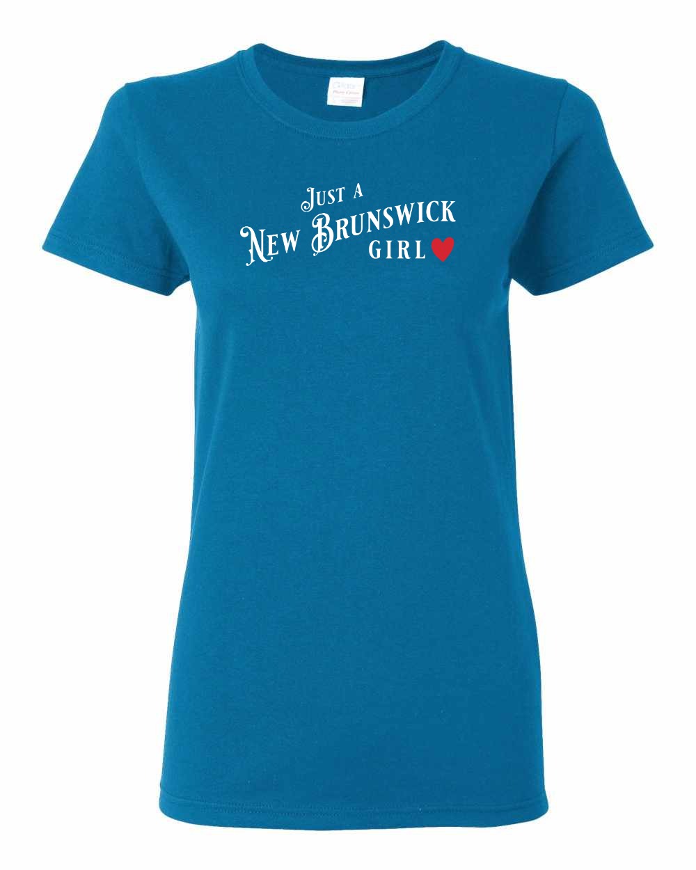 Just a NB Girl Red Full Women's Tee