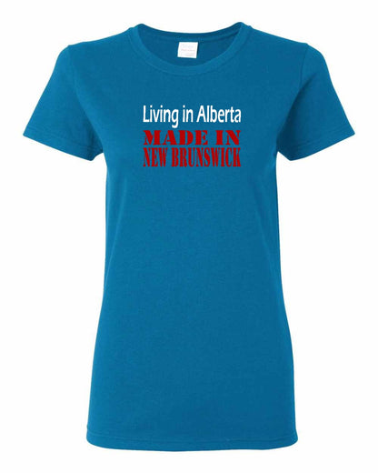 Living Alberta Made in New Brunswick Full Women's Tee