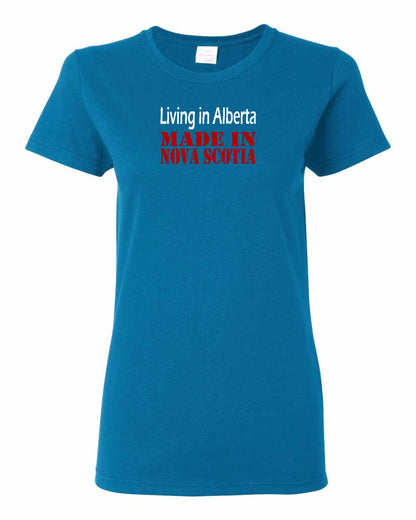 Living Alberta Made in Nova Scotia Full womens-tee