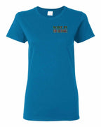 Made In NB ( Tartan Lettering) Left Chest Women's Tee