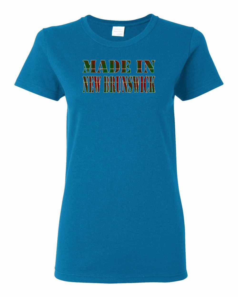Made In NB ( Tartan Lettering) Women's Tee