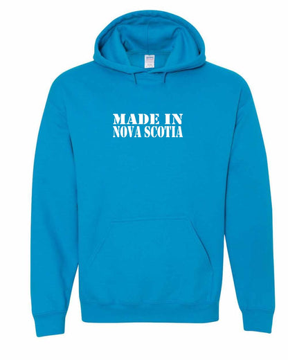 Made In Nova Scotia ( White Lettering) Full pullover