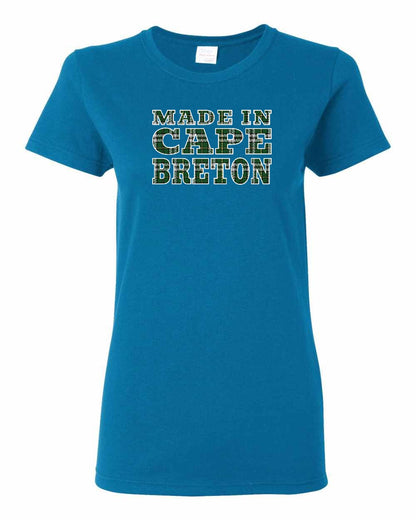 Made In Cape Breton Tartan Full Women's Tee