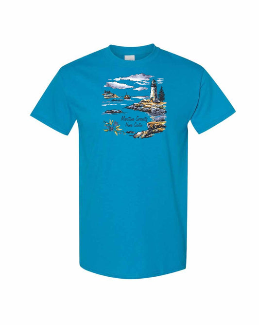 Maritime Serenity Nova Scotia Full mens-tee