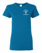 Maritime Swag NB Mandala white Lobster Left Chest and Back Women's Tee