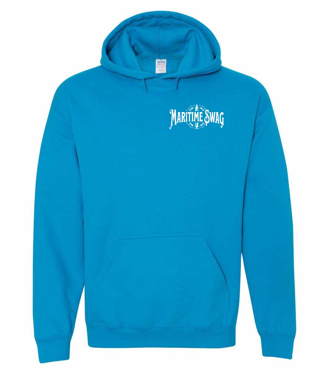 Maritime Swag Logo Left Chest Pullover Hoodie - Unisex