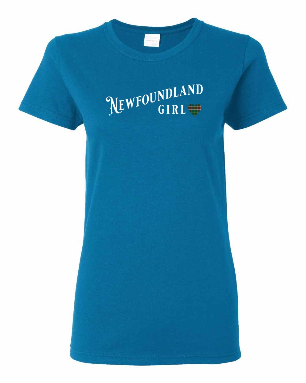 Newfoundland Girl Tartan Full Women's Tee